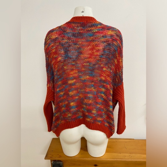 🐦⬛4/$20 🐦⬛ Slouchy 3/4 Sleeve Button Down Sweater - Picture 4 of 5